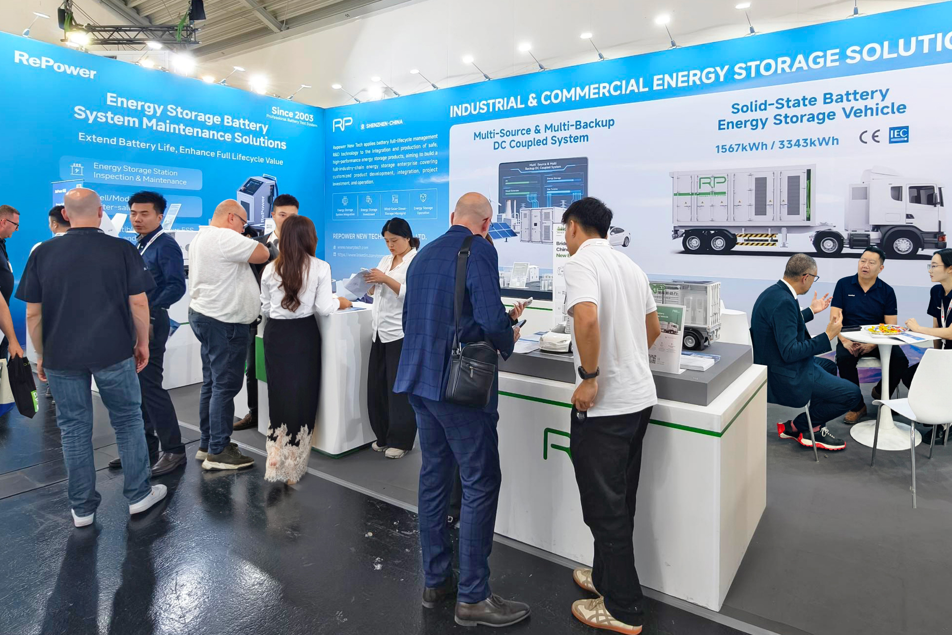 Repower Showcases Full-Lifecycle Energy Storage Testing System at The smarter E Europe 2026
