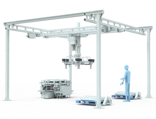 Battery Pack Unloading Station