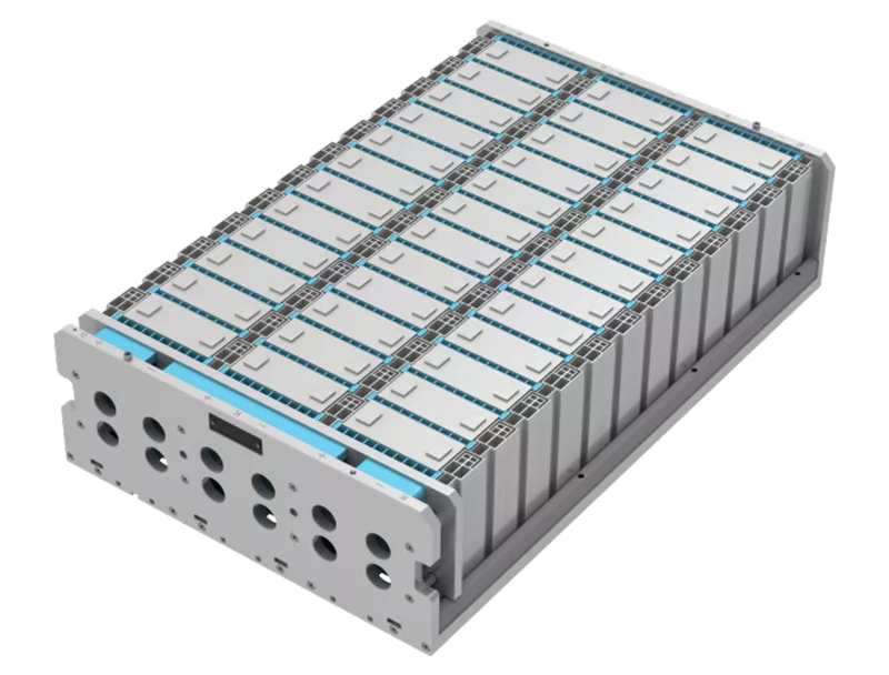 角形電池拘束トレイ